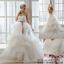 sweet heart neck overlay lace wedding dresses from china